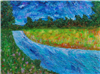 River near the Town M